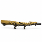 Aurum Gold Dragon's Breath FT with rich golden surfaces and shaded recesses accenting the sculpted body.