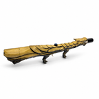 Aurum Gold Dragon's Breath FT featuring dark shading against metallic gold scales and sculpted exterior.