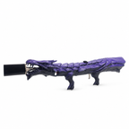 Midnight Purple Dragon's Breath FT with the sculpted fantasy dragon form and individually painted surfaces.